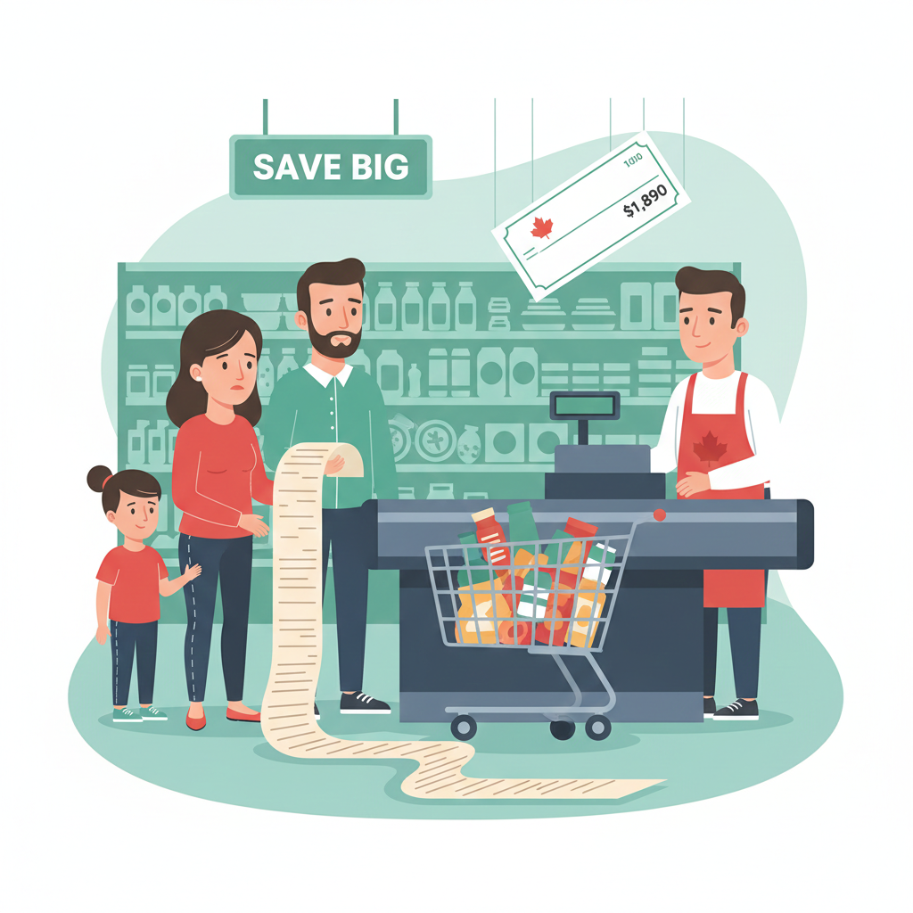 The Grocery Benefit: $1,890 Now, $1,400 Later, and Your Fridge Still Feels Empty